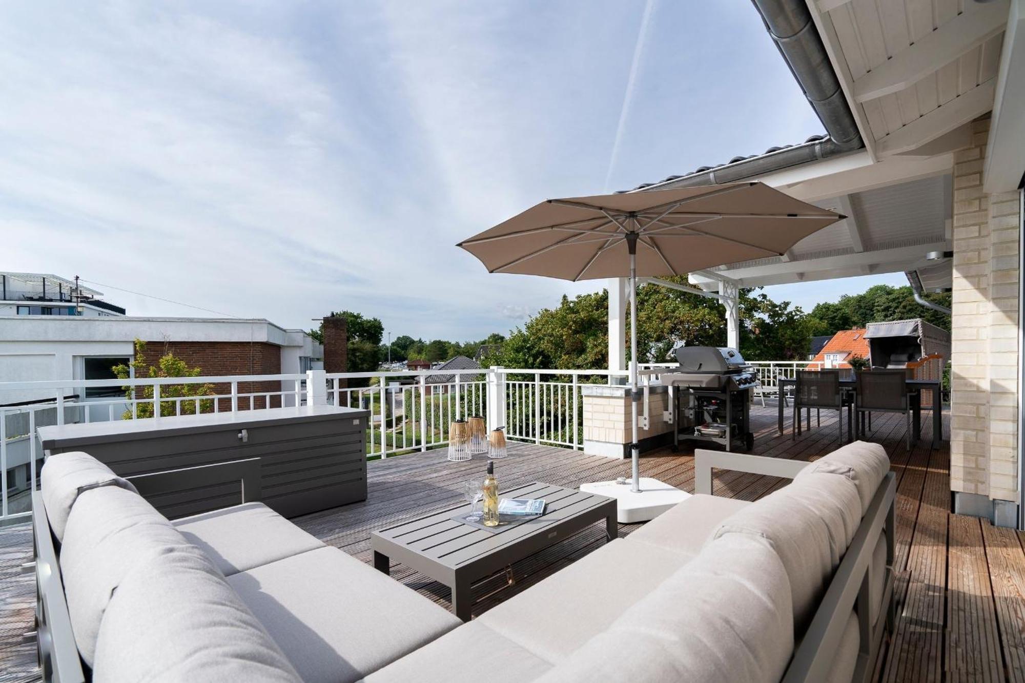 Wicheldorfstrasse 48A Penthouse Am Kurpark Appartement Grömitz Buitenkant foto